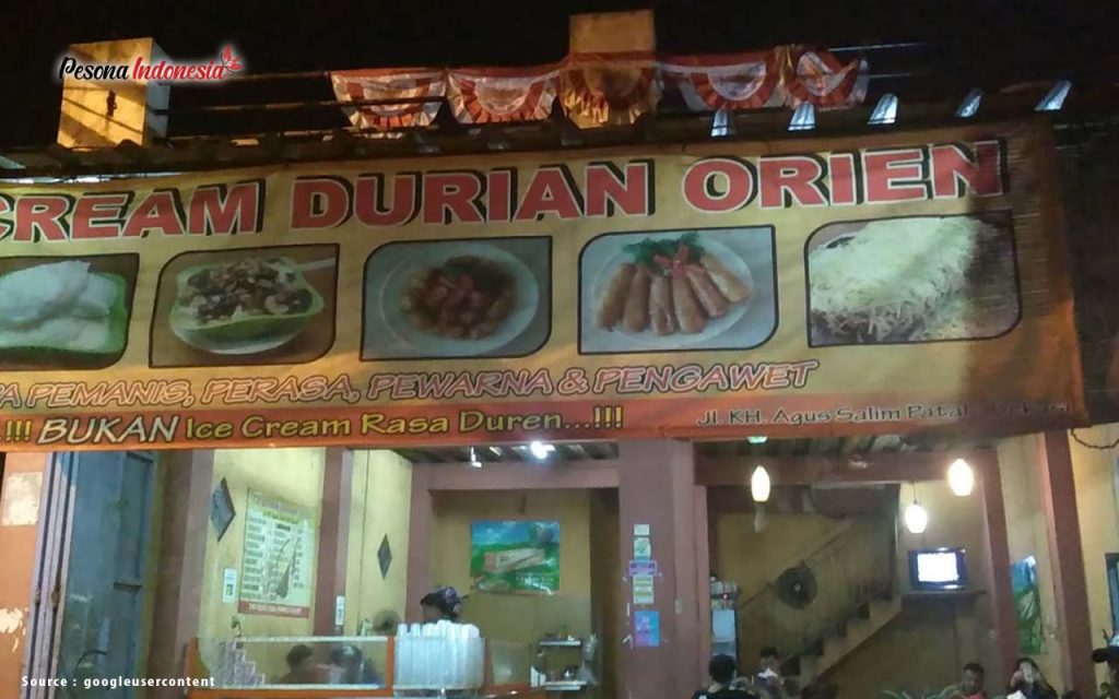 1 Es Krim Durian Orien Durian Patal