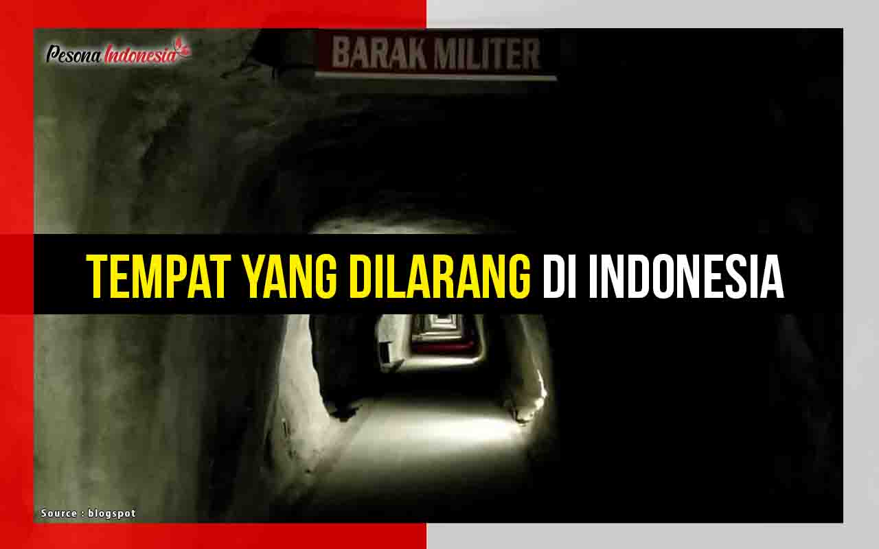 daftar tempat yang dilarang di Indonesia